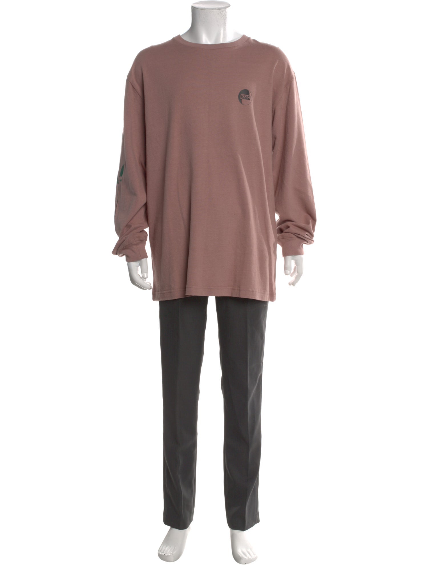 KITH Crew Neck Long Sleeve Henley