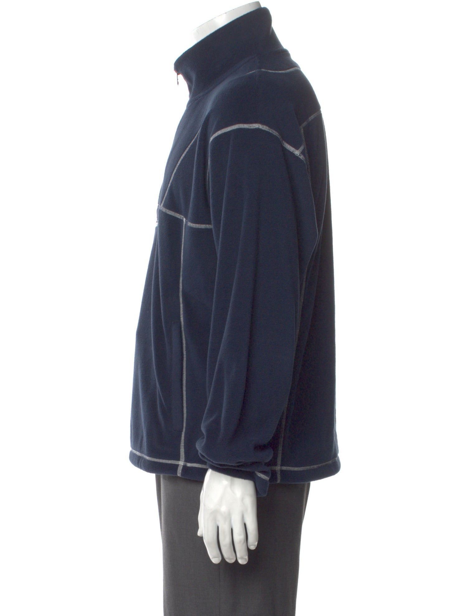 KITH Mock Neck Long Sleeve Sweatshirt