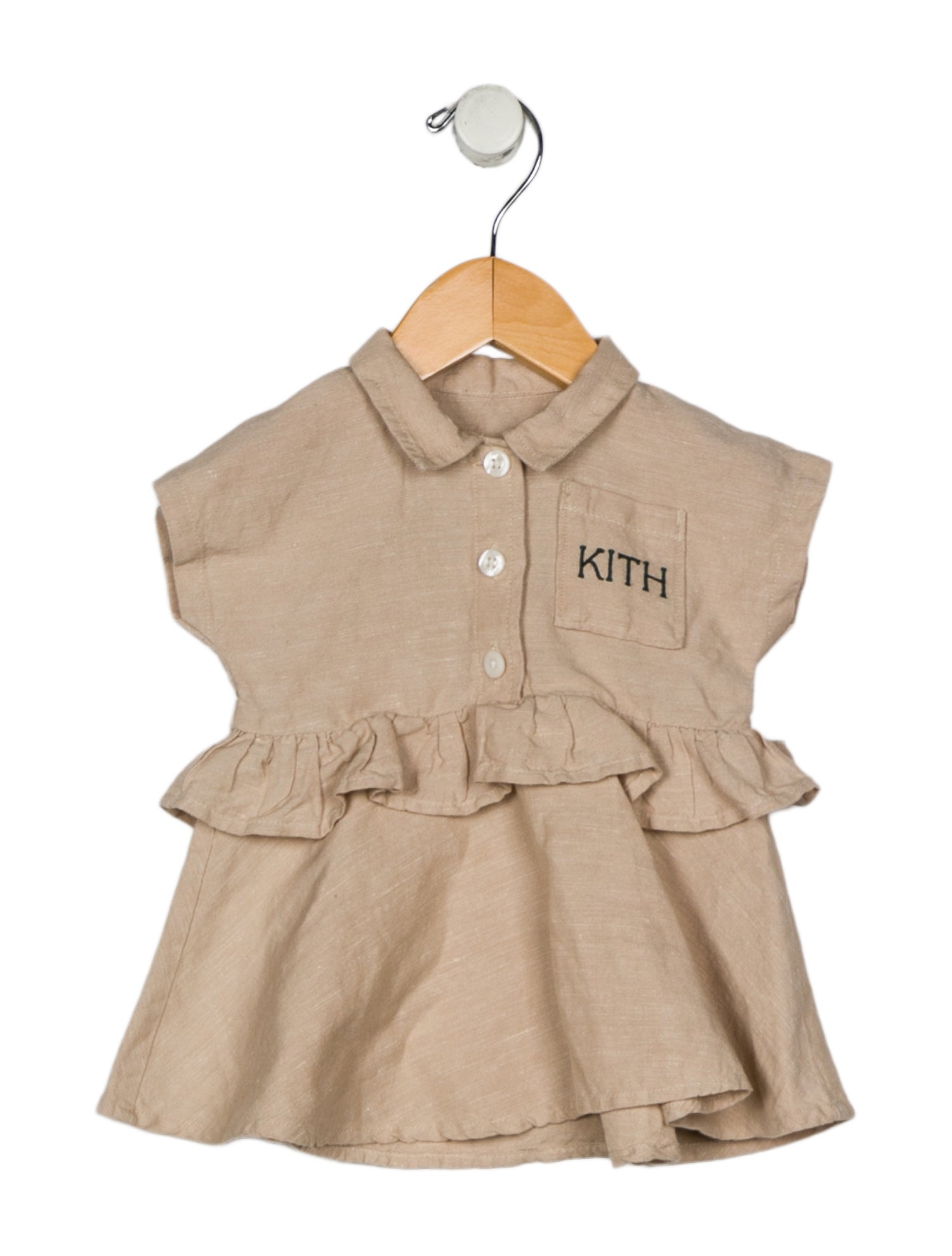 KITH Girls' Short Sleeve Dress