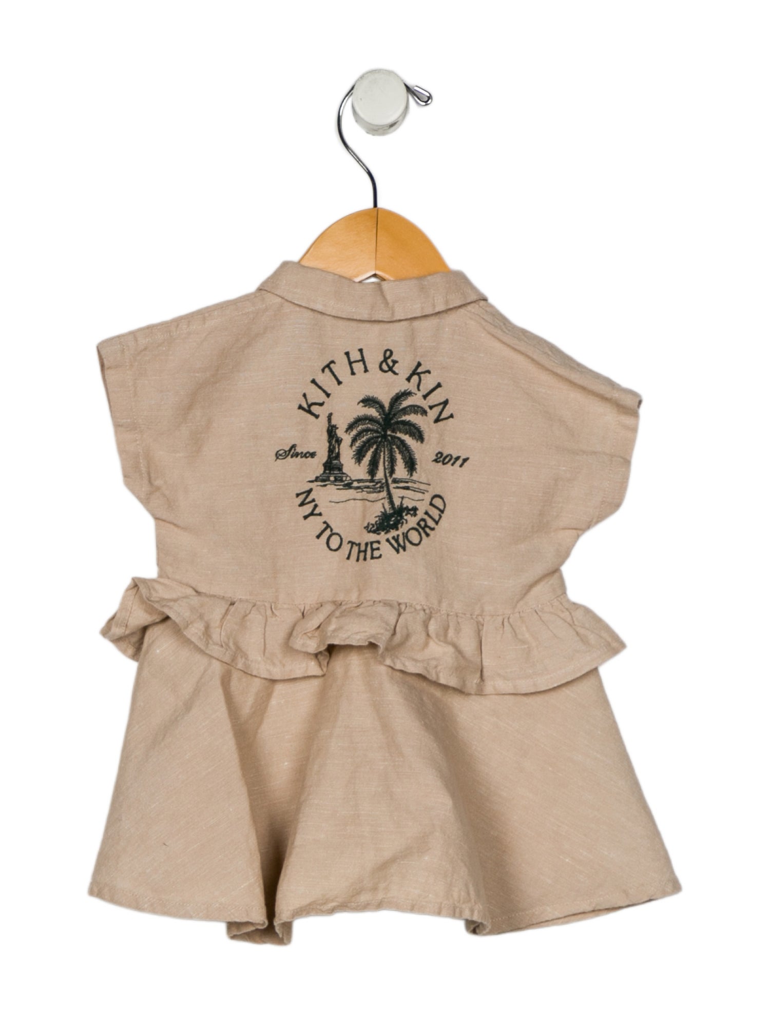 KITH Girls' Short Sleeve Dress