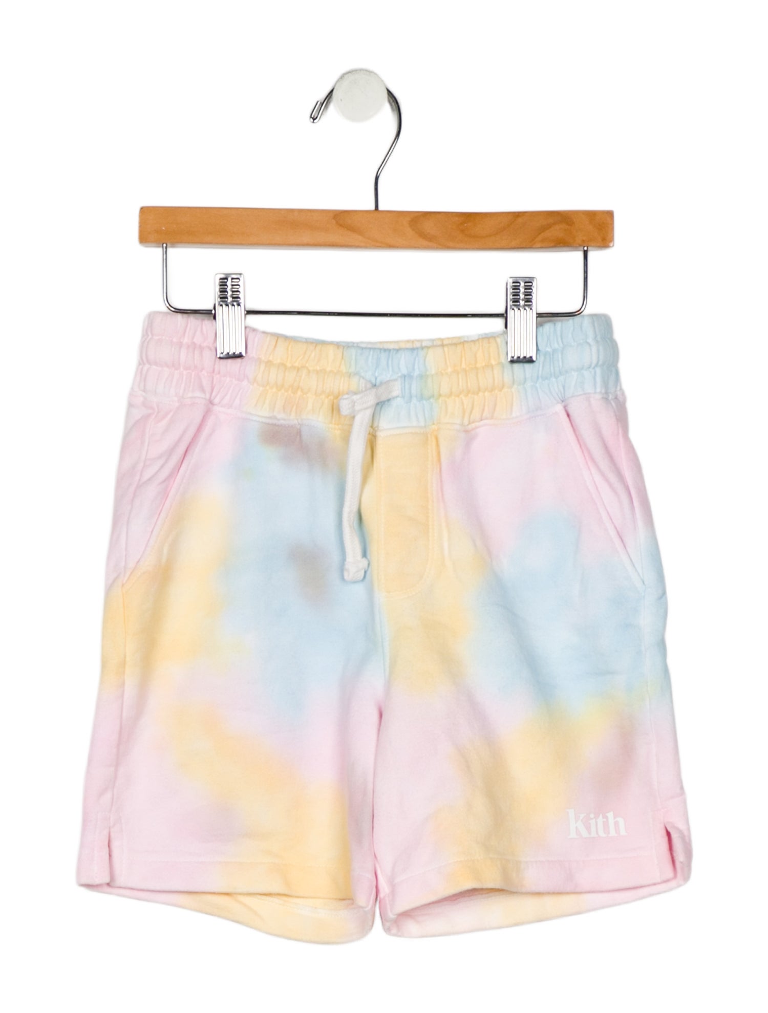 KITH Girls' "Tie Dye" Printed Jogger Shorts