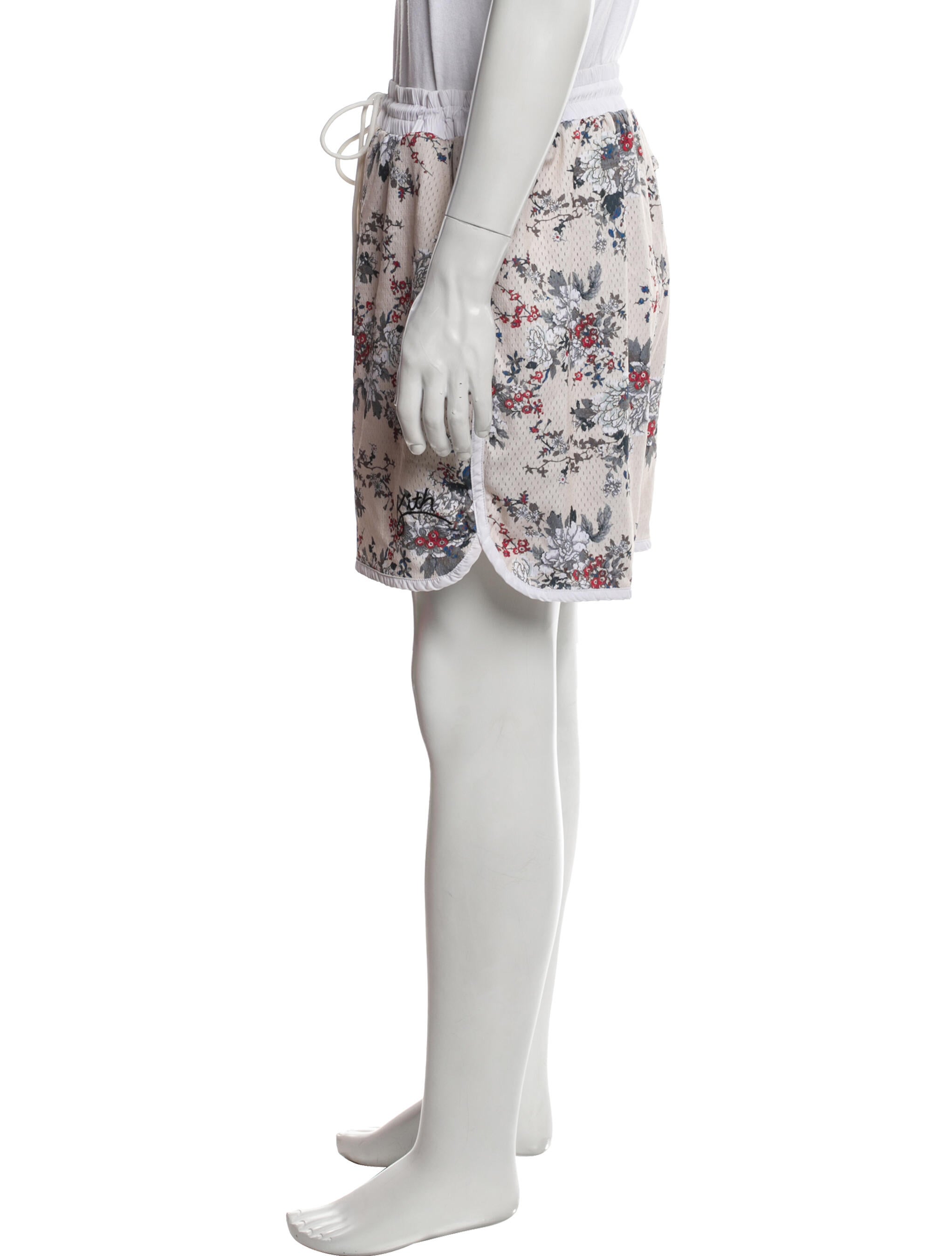 KITH Floral Print Athletic Shorts