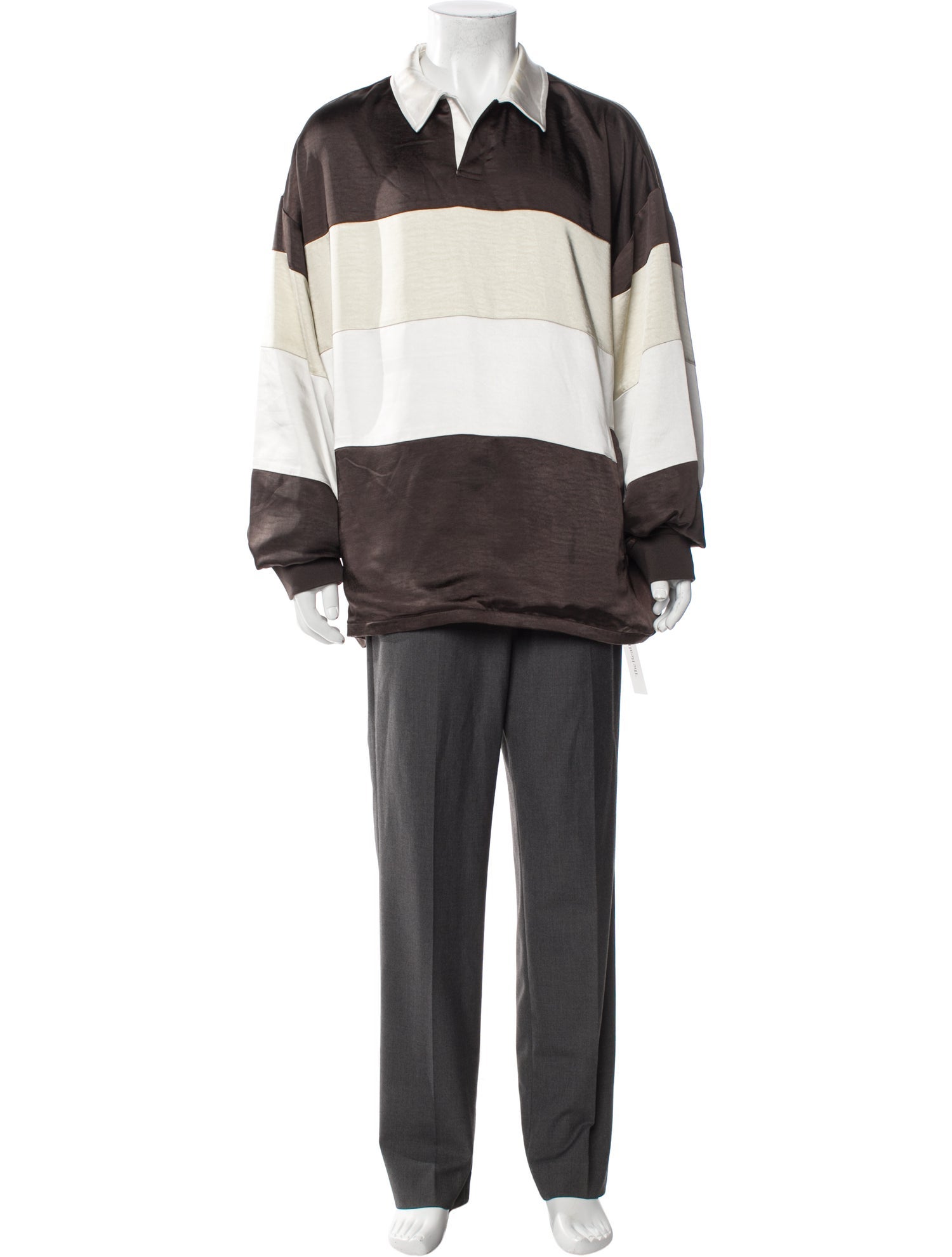 KITH Colorblock Pattern Collar Polo Shirt