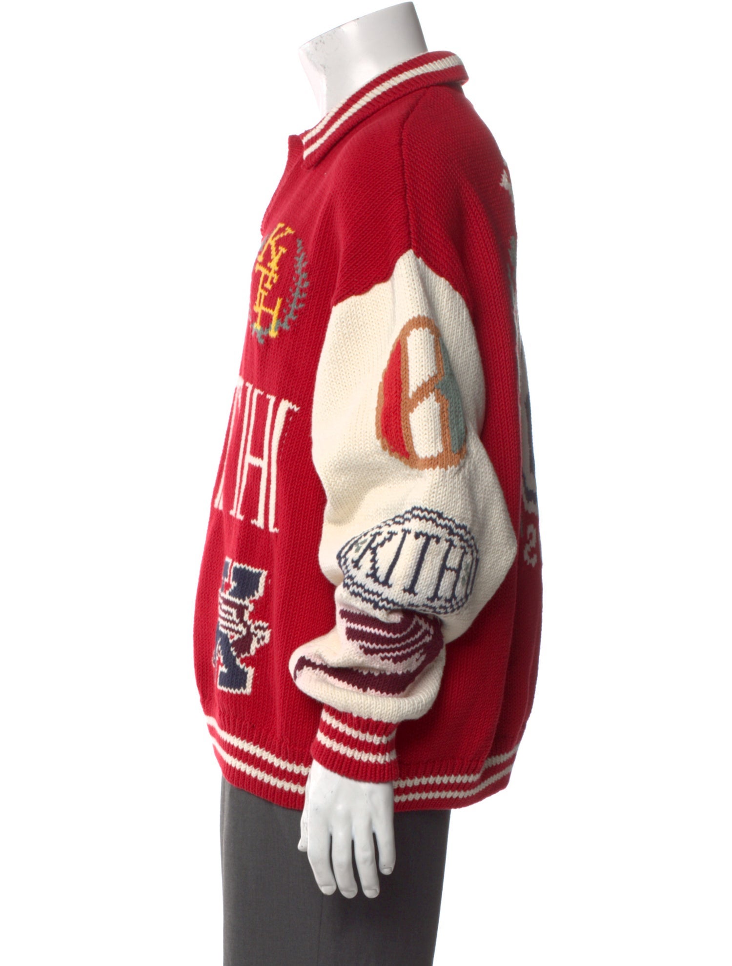 KITH 2025 Printed Polo Sweater
