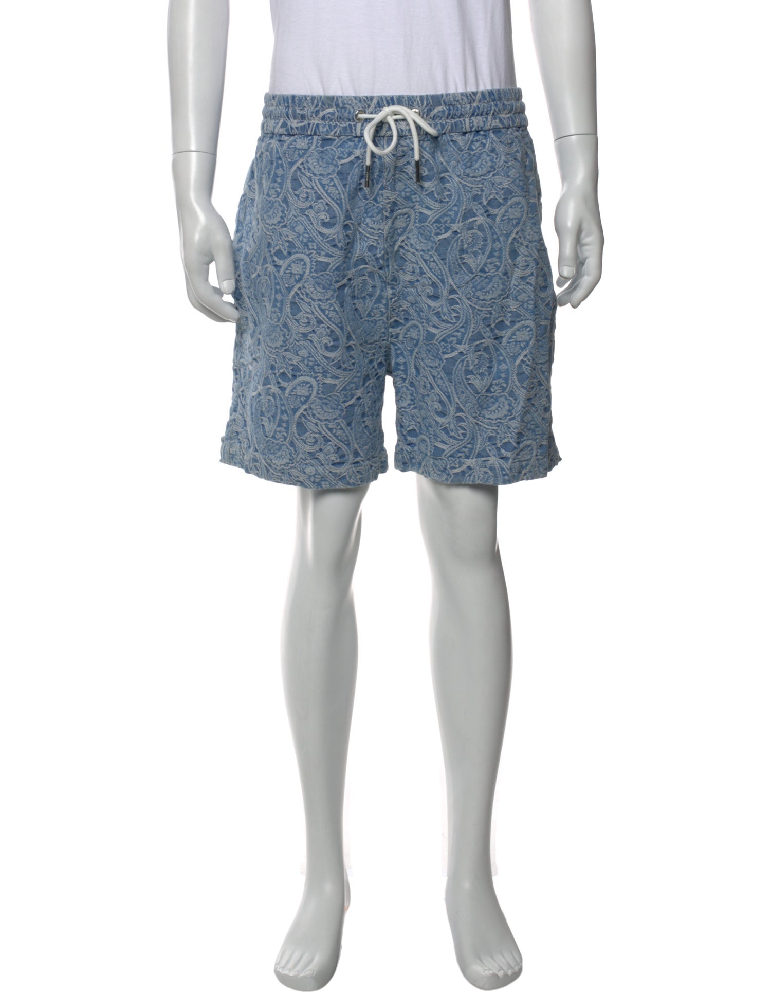 KITH Paisley Print Jogger Shorts