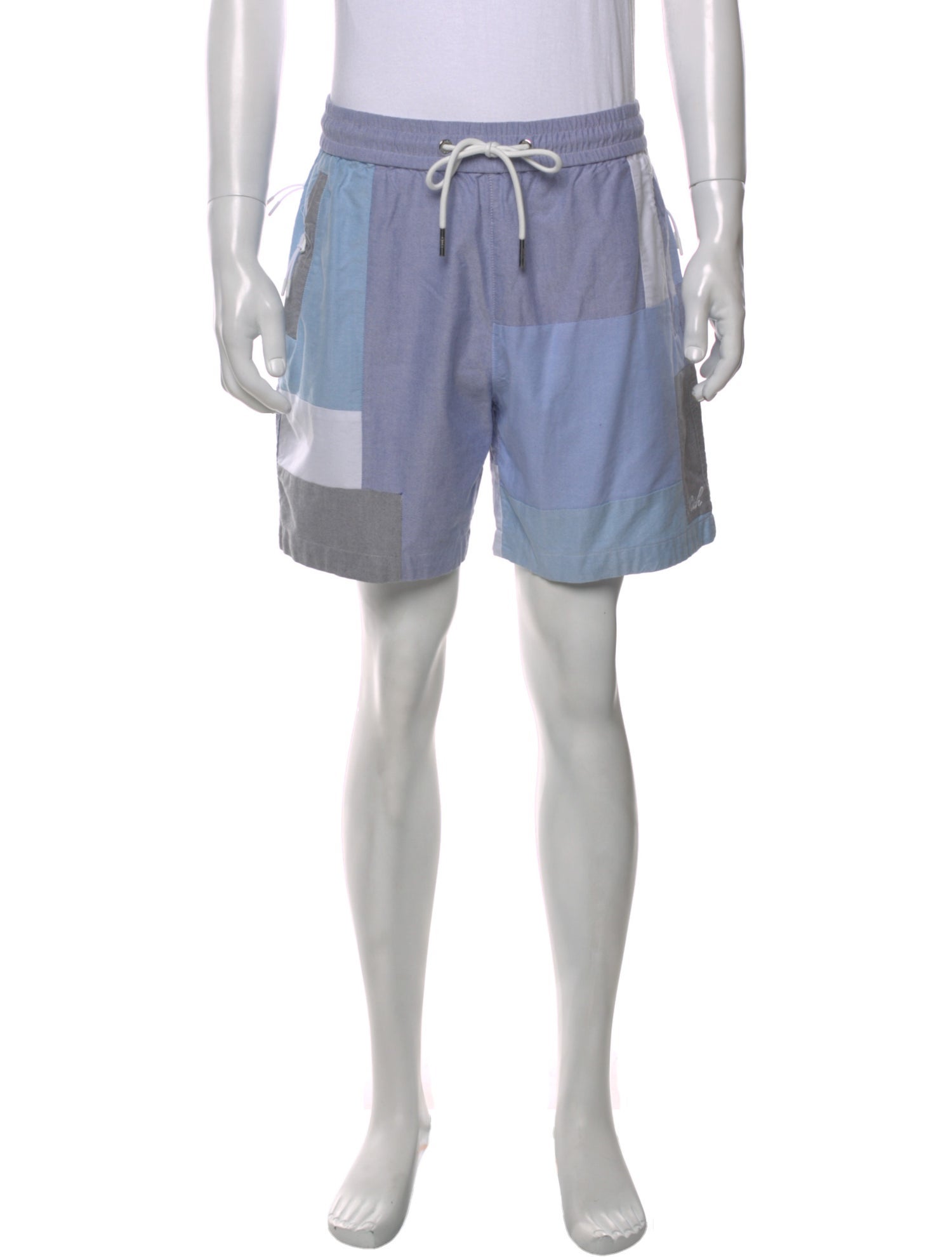 KITH Colorblock Pattern Jogger Shorts