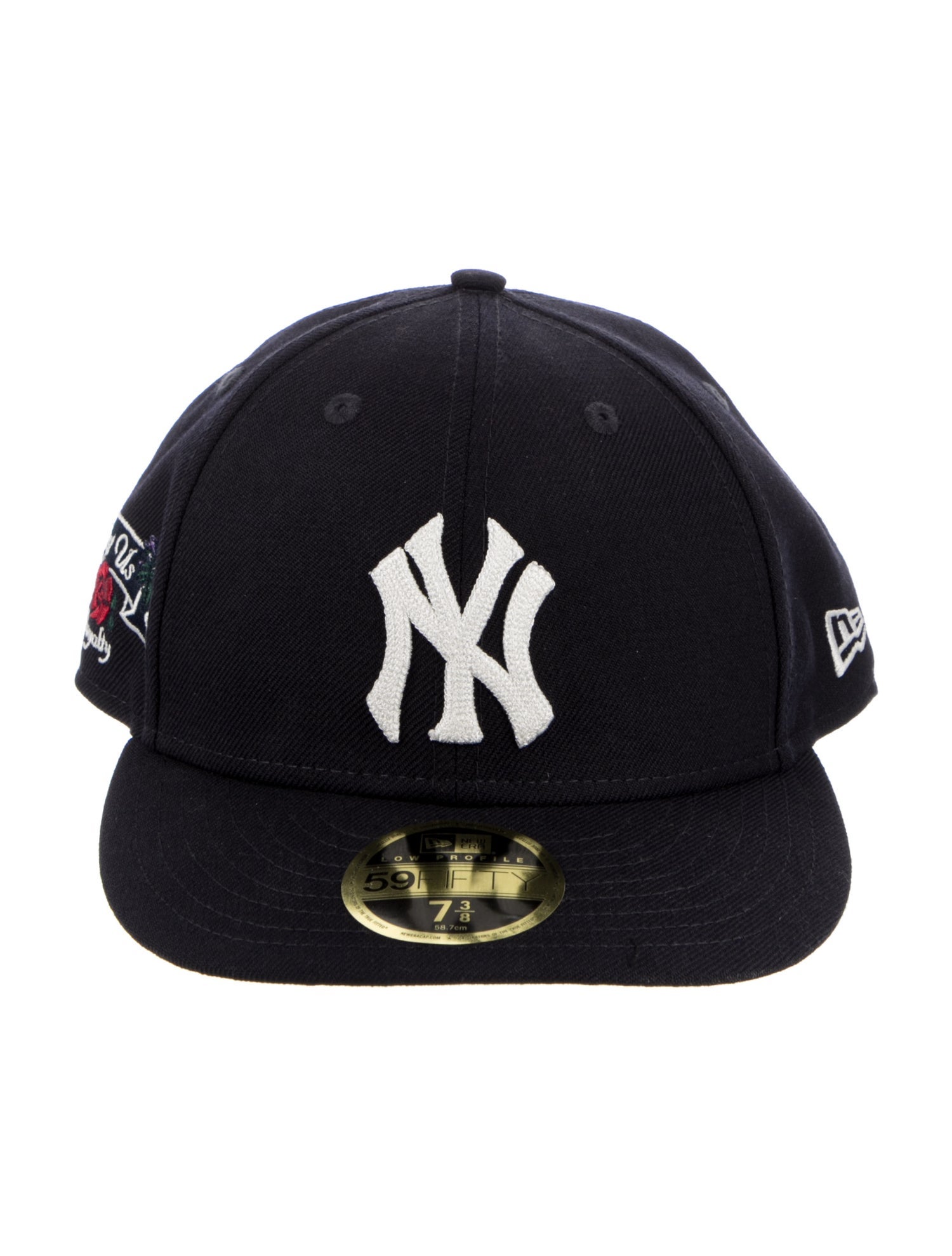 KITH×NEWERA KITH x New Era Embroidered Baseball Cap - Blue Hats, Accessories