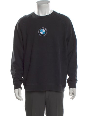 Pre-owned Kith Graphic Print Crew Neck Sweatshirt In Black