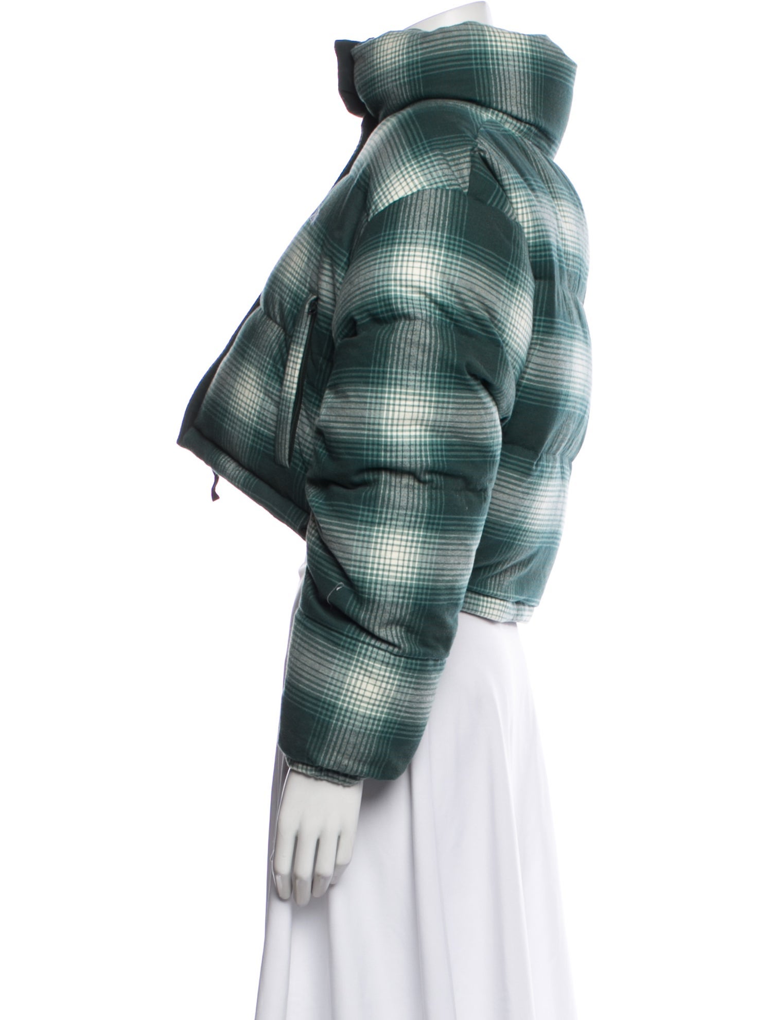 KITH Plaid Print Down Jacket