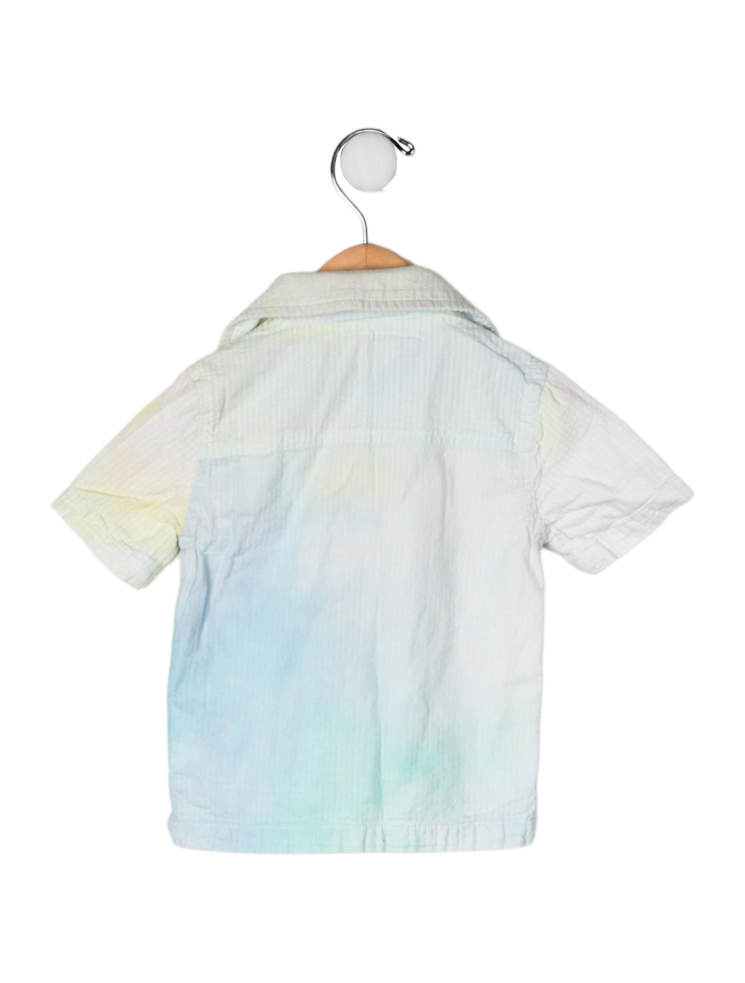 KITH Toddler Boys' " Tye Dye " Pattern Short Sleeve Shirt