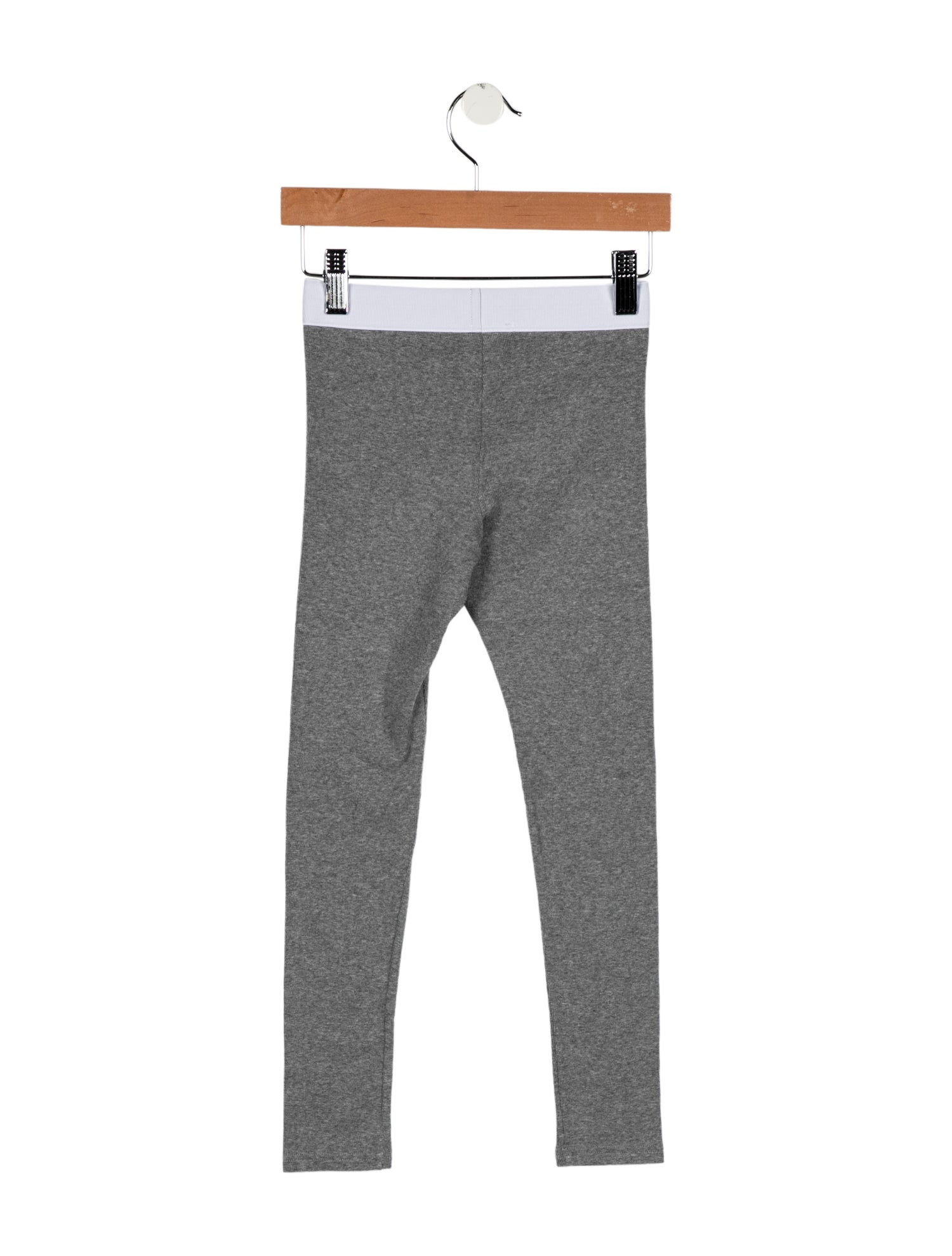 KITH Kids girls ribbed cotton leggings