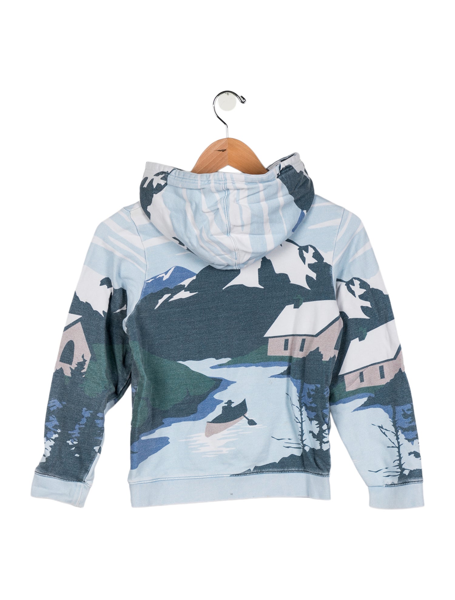 KITH Boys' Logo Printed Hoodie
