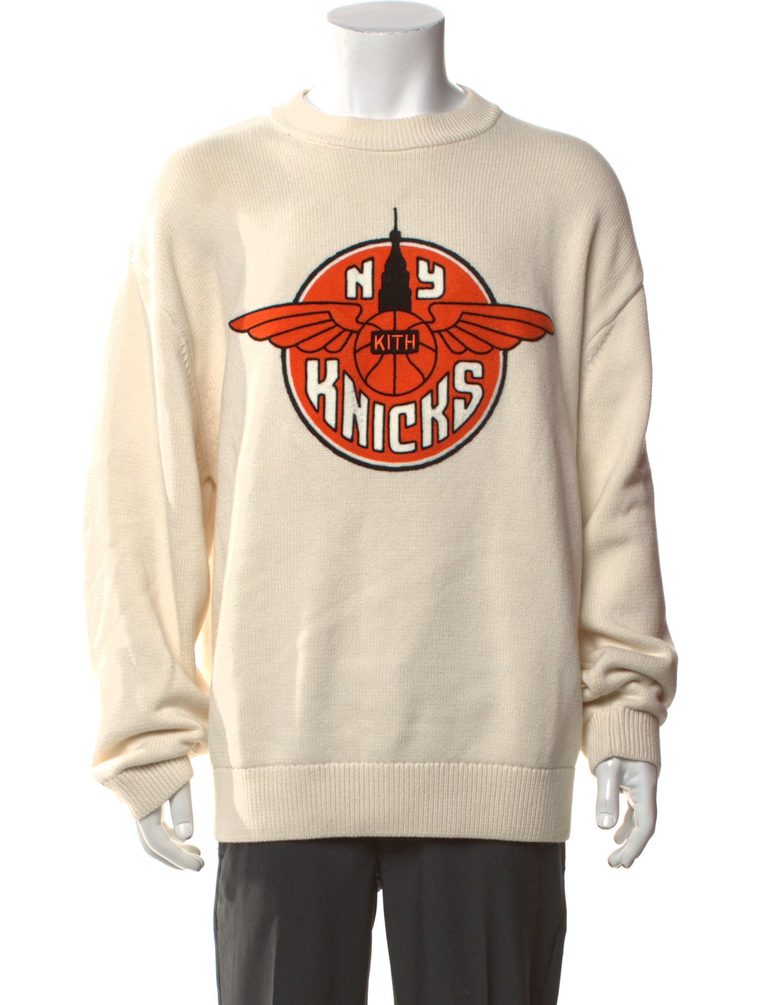 KITH Graphic Print Crew Neck Pullover