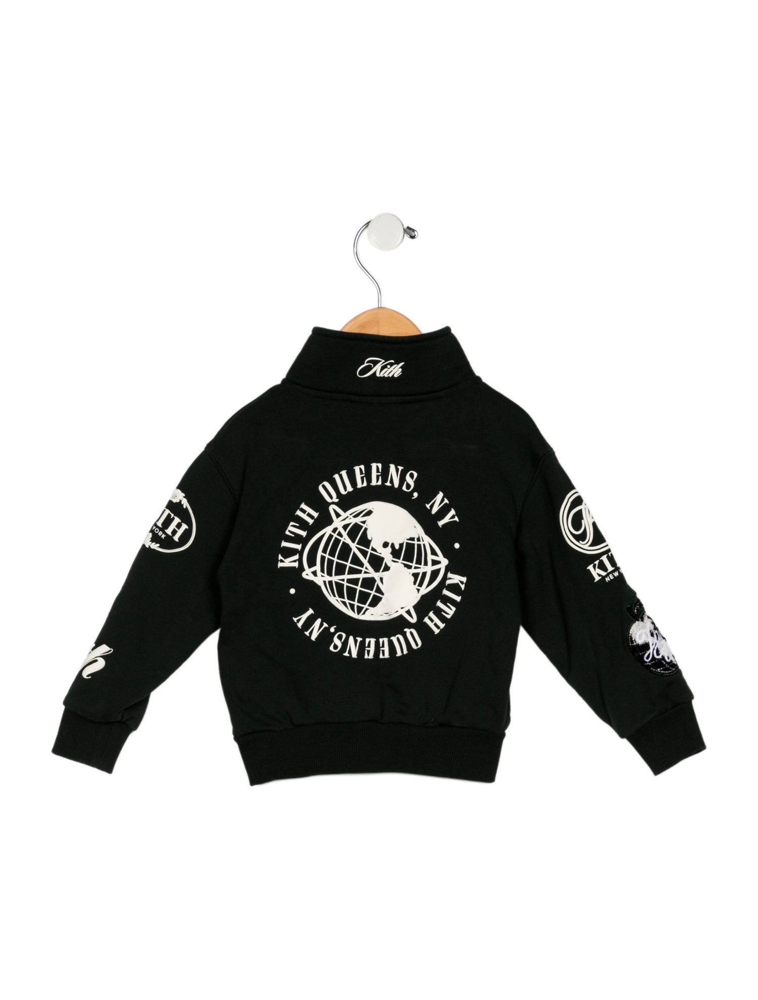 Kith + Looney Tunes Bugs Bunny Box Logo Hoodie - Black Sizes 2-6