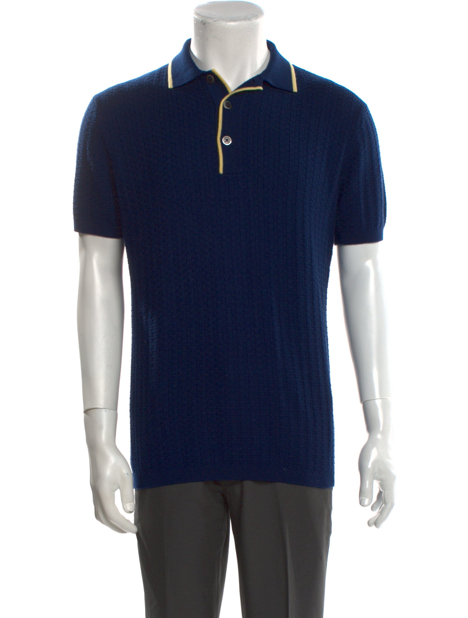 King & Tuckfield Collar Short Sleeve Polo Shirt