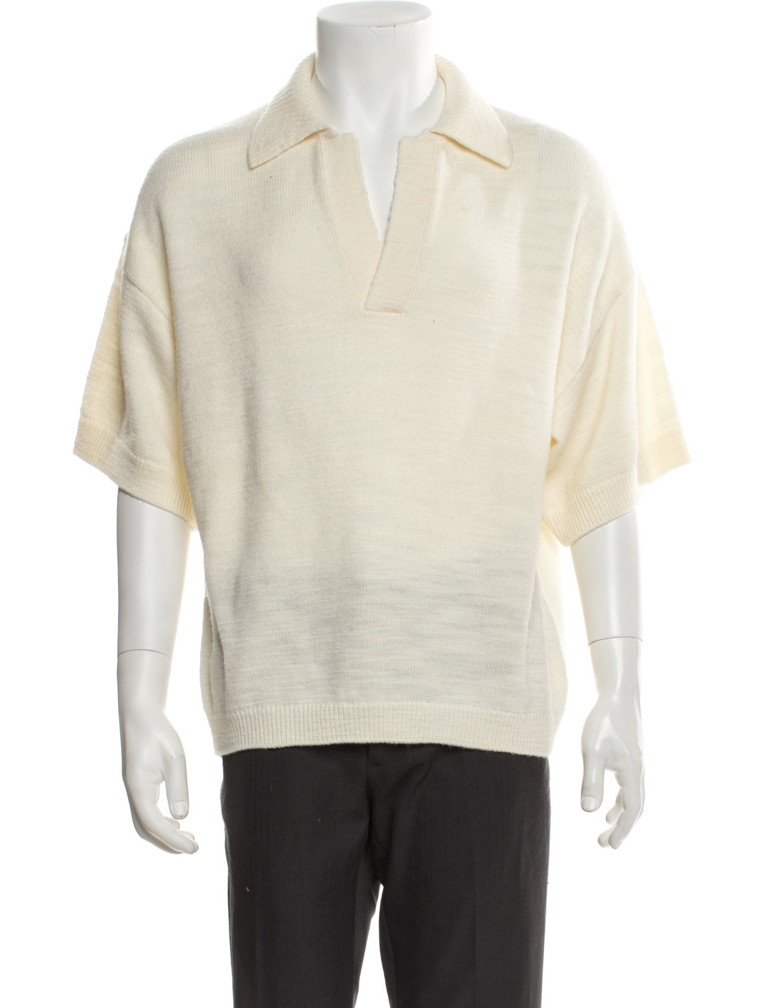 King & Tuckfield Merino Wool Collar Pullover