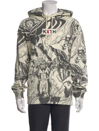 KITH x Marvel Printed Crew Neck Hoodie