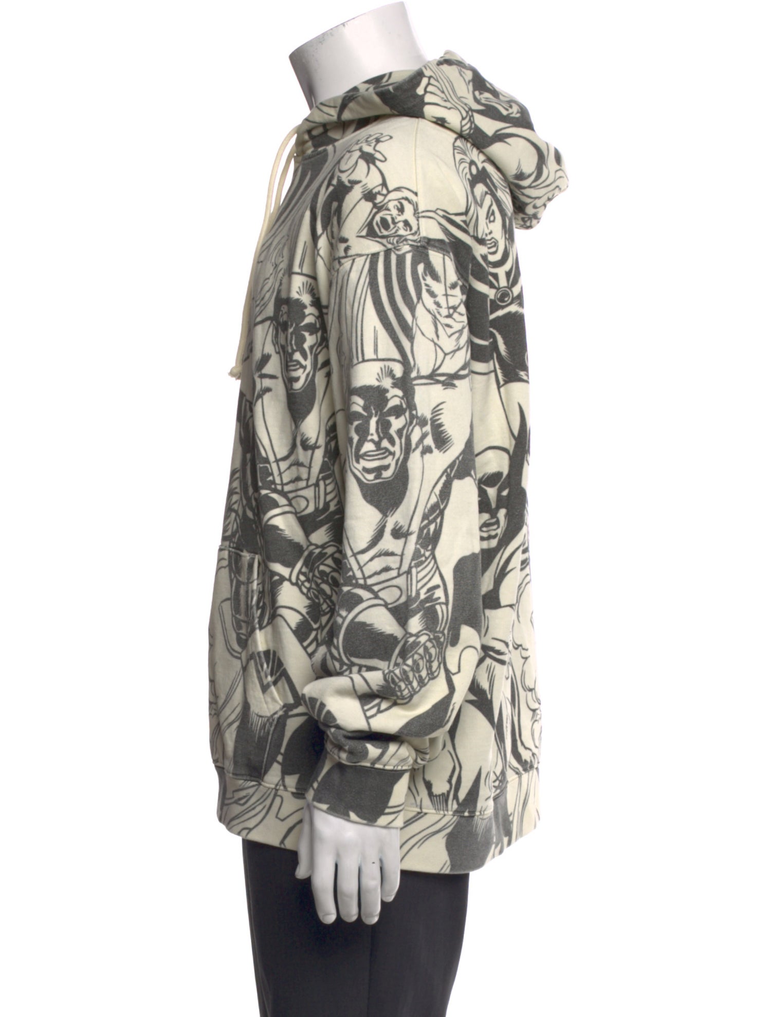 KITH x Marvel Printed Crew Neck Hoodie