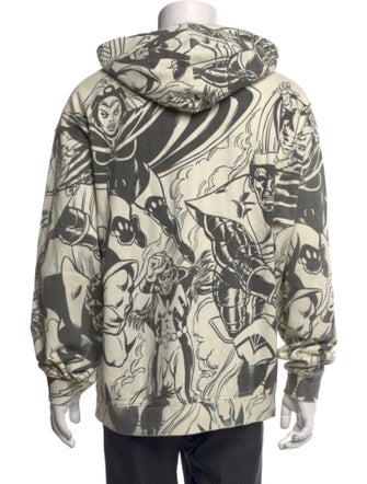 KITH x Marvel Printed Crew Neck Hoodie