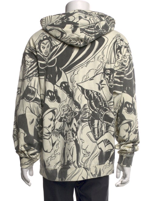 KITH x Marvel Printed Crew Neck Hoodie