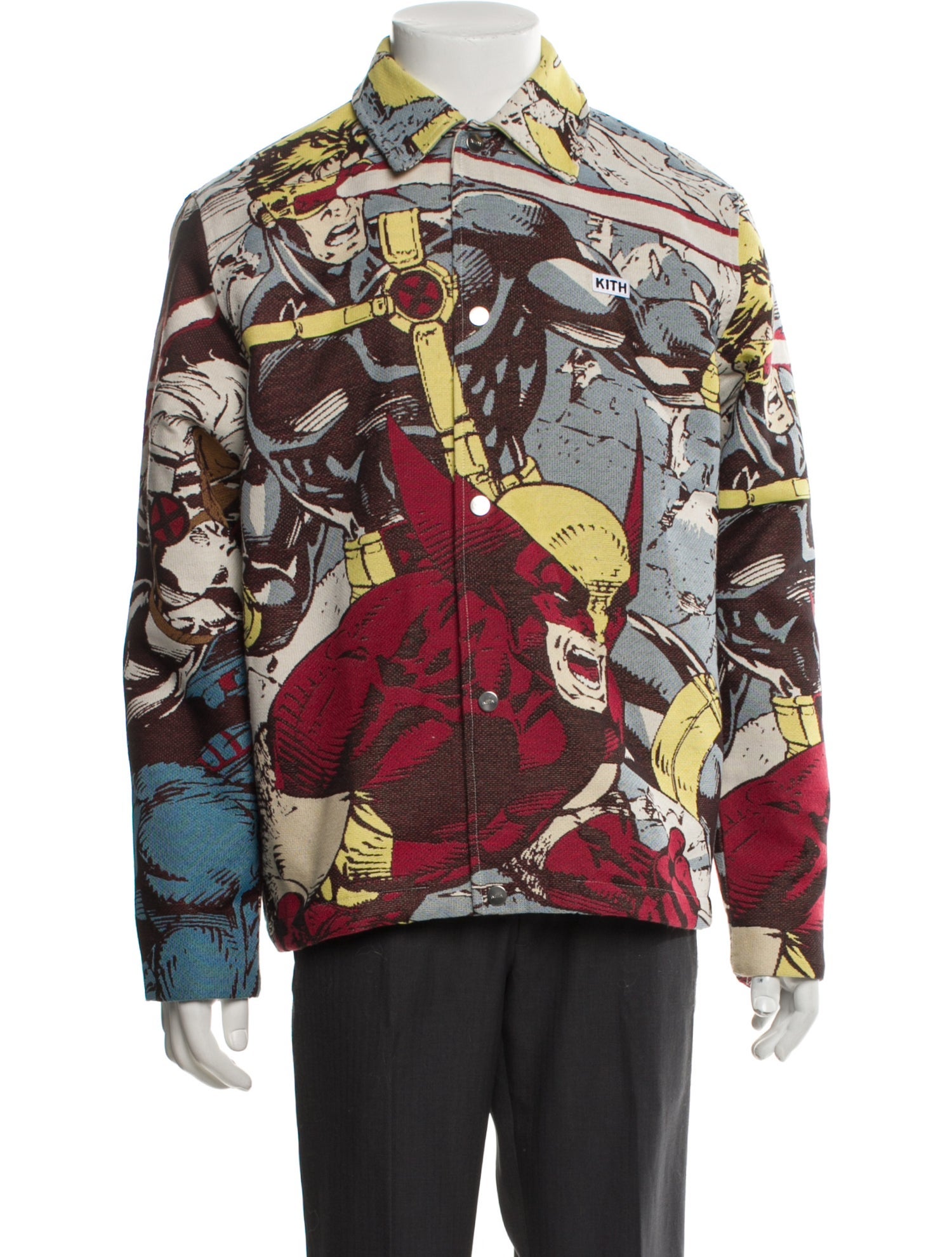 KITH x Marvel Printed Denim Jacket w/ Tags