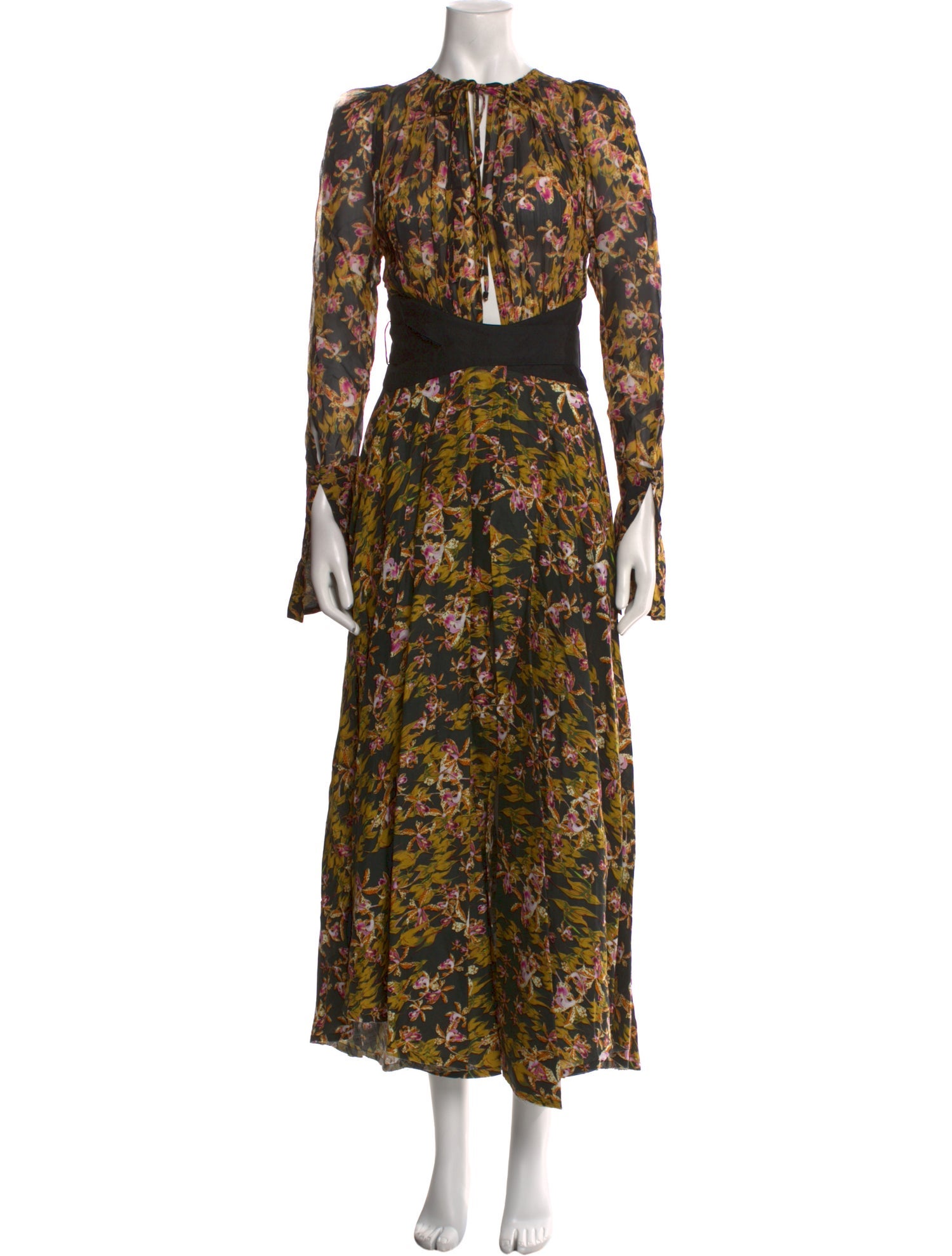 KITX Floral Print Long Dress