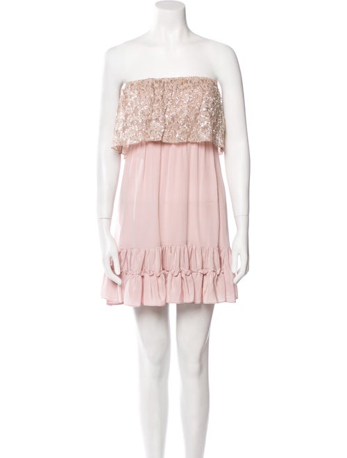 Kite and Butterfly Lace Mini Dress