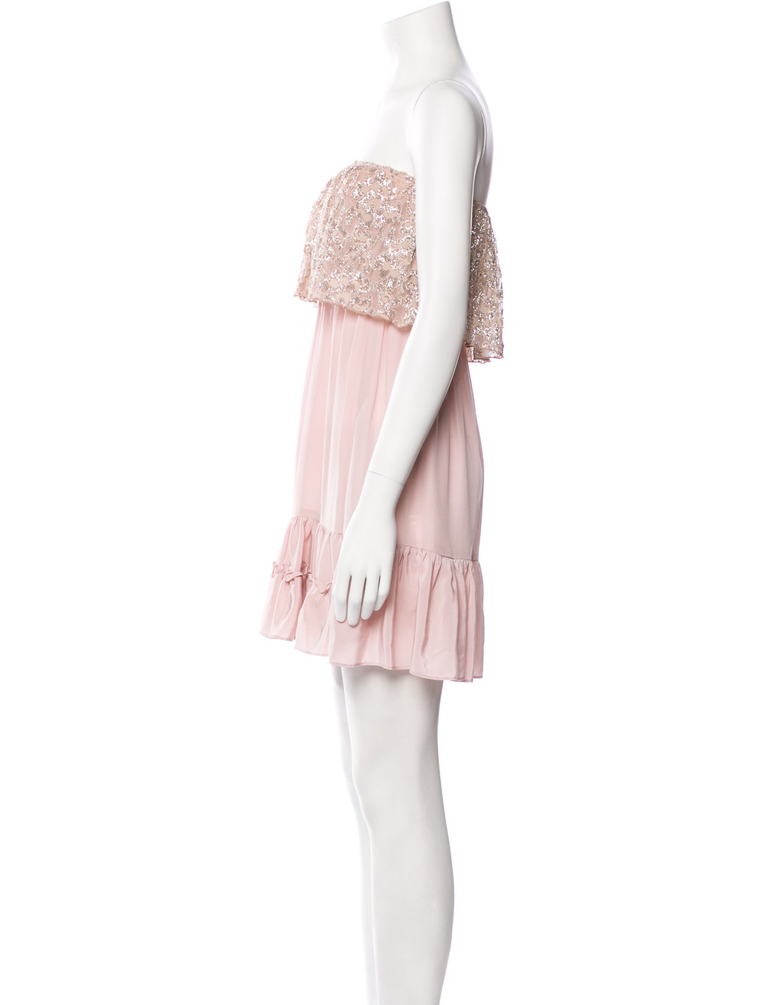 Kite and Butterfly Lace Mini Dress