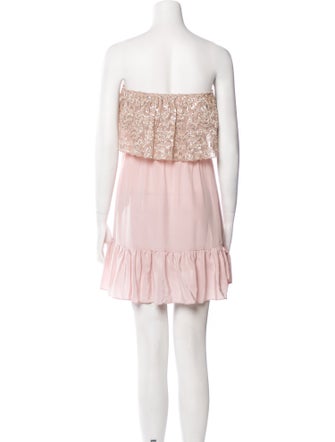 Kite and Butterfly Lace Mini Dress