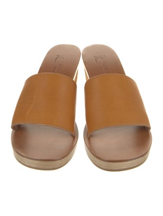 K.Jacques Leather Slides