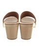 K.Jacques Leather Slides
