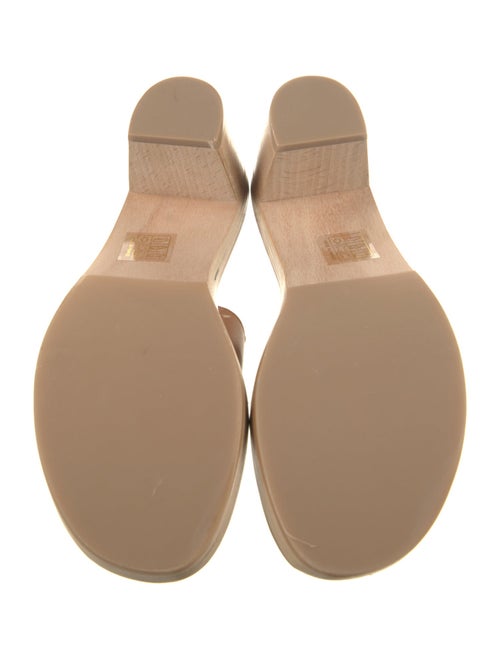 K.Jacques Leather Slides