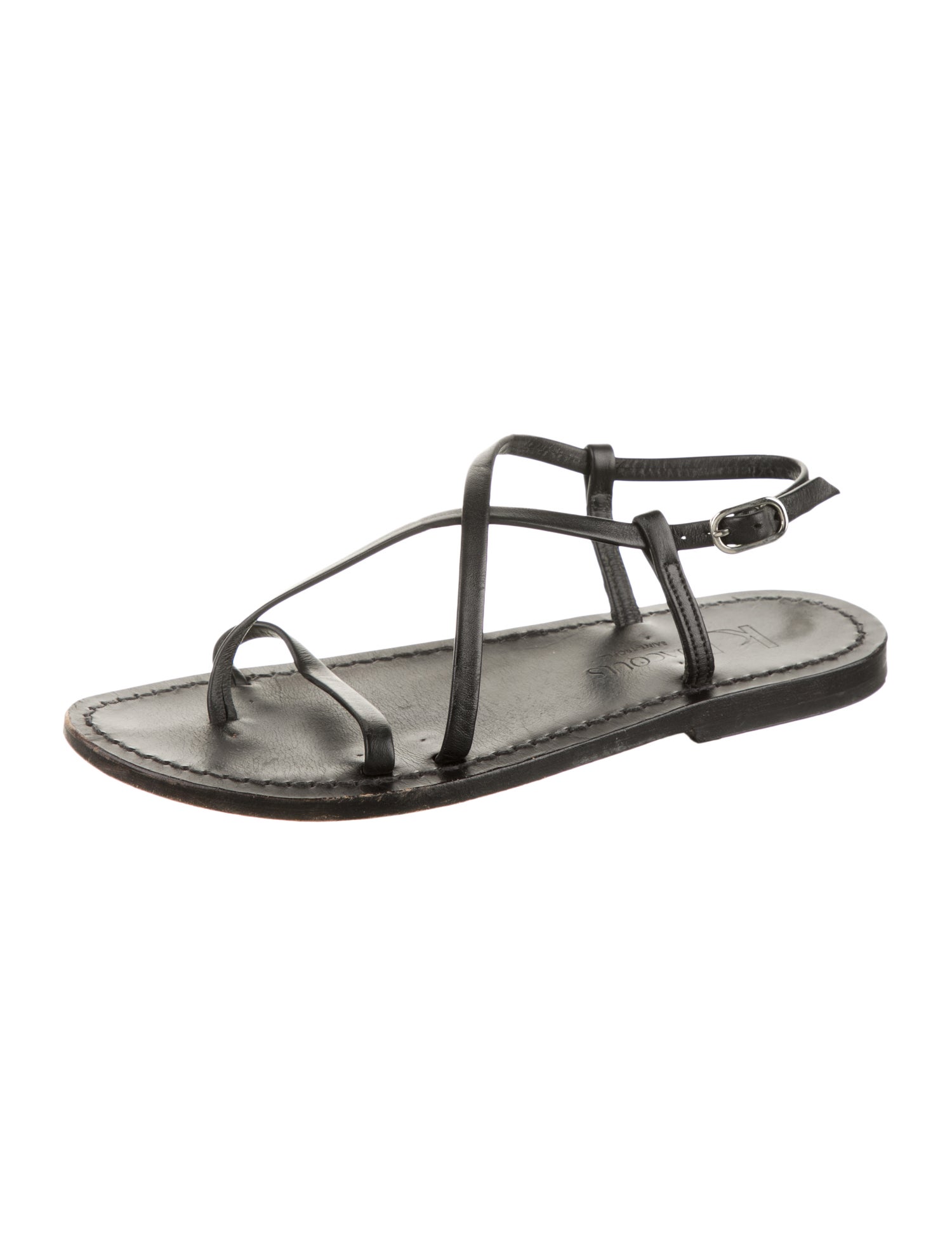 K.Jacques Leather Sandals