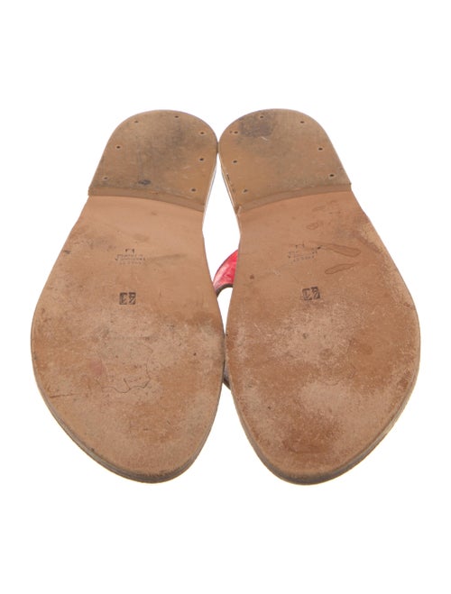 K.Jacques Leather Slides