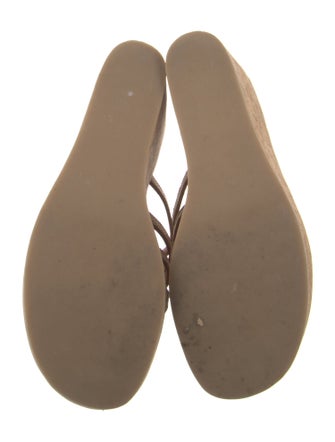 K.Jacques Leather Slides