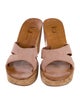 K.Jacques Suede Slides