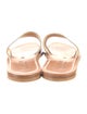 K.Jacques Leather Slides