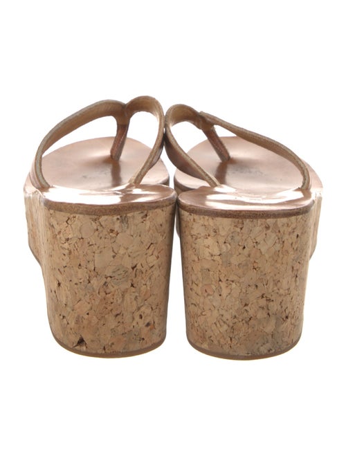 K.Jacques Leather Slides