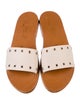 K.Jacques Leather Slides