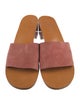 K.Jacques Suede Slides