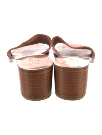 K.Jacques Suede Slides