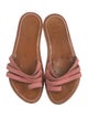 K.Jacques Leather Slides