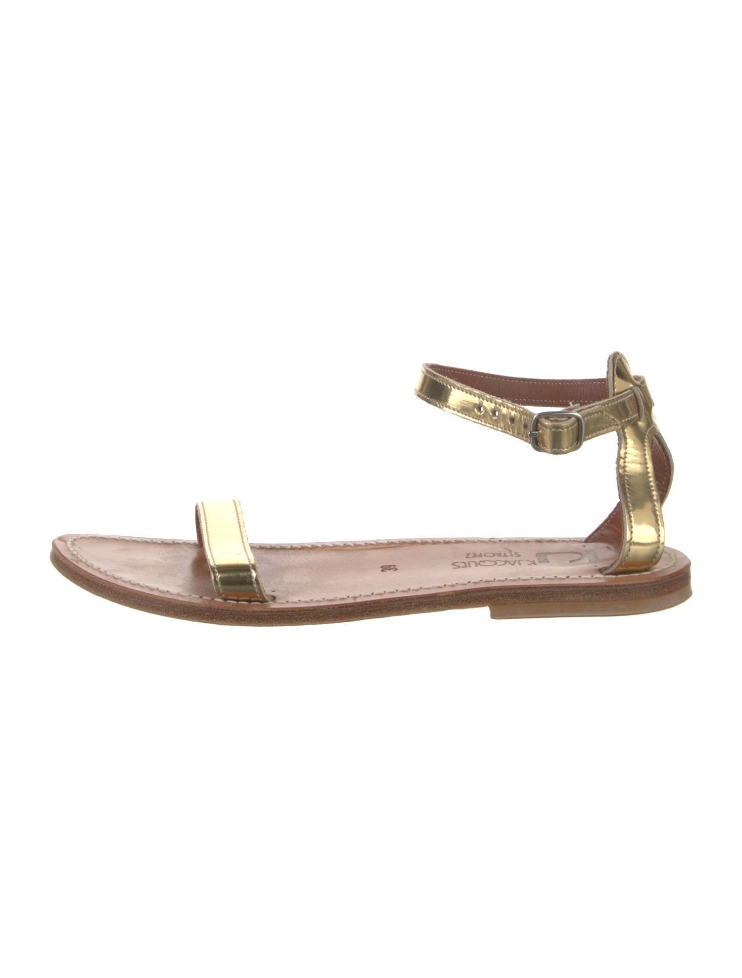 K.Jacques Leather Sandals