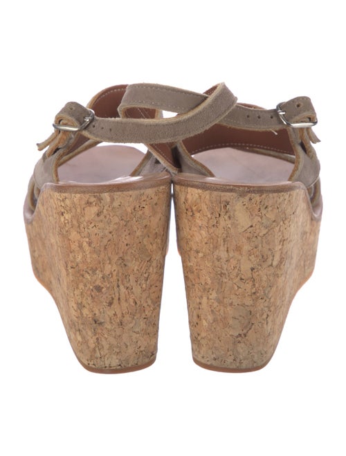 K.Jacques Suede Slingback Sandals