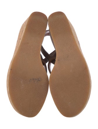 K.Jacques Suede Slingback Sandals