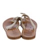 K.Jacques Leather Slides