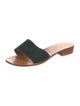 K.Jacques Suede Slides