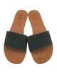 K.Jacques Suede Slides