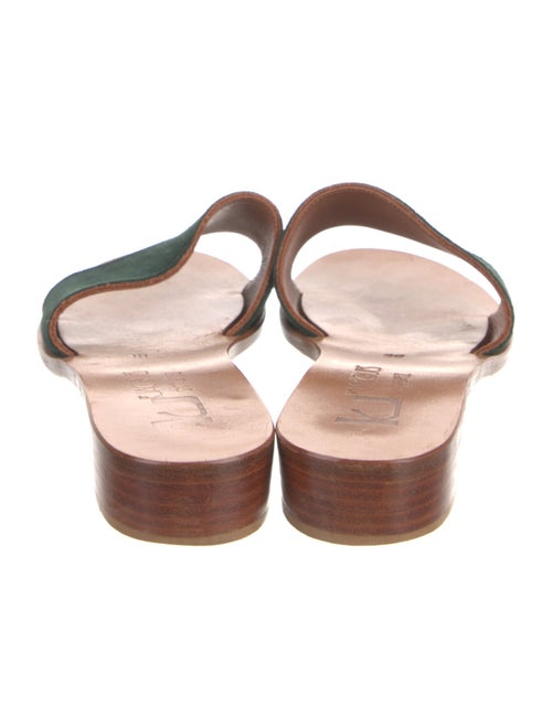 K.Jacques Suede Slides