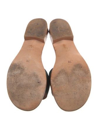 K.Jacques Suede Slides